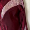 GK BURGUNDY IRIDESCENT UNISEX SMALL LONG SLEEVE AZALEA QUARTZ WARM UP JACKET AS - Image 5