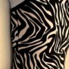 GK DANCE JAZZ CHILD MEDIUM ZEBRA PRINT STRAPS CAMI NYLON/SPAND SPORTS TOP M NWT! - Image 2