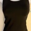 GK CHEER LADIES SMALL SLVLS BLACK NYLON DRY TECH MESH RACERBACK TOP Sz S NWT!