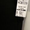 GK CHEER LADIES SMALL SLVLS BLACK NYLON DRY TECH MESH RACERBACK TOP Sz S NWT! - Image 4