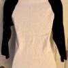 GK TEE LADIES MEDIUM LGSLV  "IS FOR SKATE" GRAPHICS COTTON BASEBALL T-SHIRT SZ M - Image 5