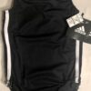 ADIDAS TANK GK CHILD SMALL BLACK WHITE CLIMALITE GYMNASTS DANCE LEOTARD CS - Image 2