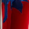 GK 3/4 SLV RED VELVET ADULT SMALL BLUE SHIMMER GYMNASTICS DANCE LEOTARD AS NWT - Image 4