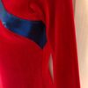 GK 3/4 SLV RED VELVET ADULT SMALL BLUE SHIMMER GYMNASTICS DANCE LEOTARD AS NWT - Image 5