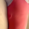 GK DANCE JAZZ CHEER CHILD MEDIUM PINK DRY TECH SLVLS RACERBACK TANK TOP SZ M NWT - Image 5