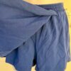 GK 'GYMNASTICS' METALLIC PRINT SKORT CHILD LARGE ROYAL COT/POLY SPORT SKORT SZ L - Image 3