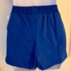GK 'GYMNASTICS' METALLIC PRINT SKORT CHILD LARGE ROYAL COT/POLY SPORT SKORT SZ L - Image 6
