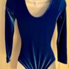 GK LGSLV ADULT SMALL SOLID ROYAL VELVET W/ LINER GYMNASTICS DANCE LEOTARD SZ S - Image 4