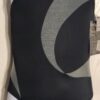 GK BLACK CAMISOLE CHILD SMALL MICROFIBER IRID SWIRL DANCE GYMNASTICS LEOTARD CS
