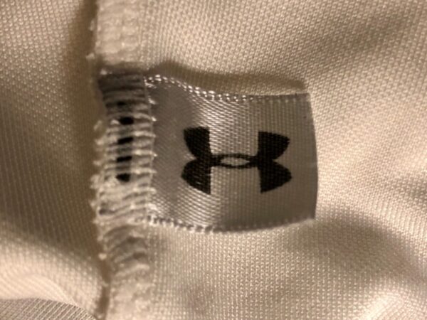 UNDER ARMOUR LADIES SMALL SLVLS WHITE TECH POLY TENNIS/ATHLETIC TOP Sz S EUC! - Image 6