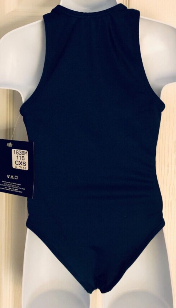 GK COMPETITION SHIRT SINGLET CHILD X-SMALL NAVY N/S TRADITIONAL LEG CUT Sz CXS - Image 6