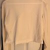 GK ICE SKATE CHILD LARGE WARMUP JACKET WHITE MICRO FLEECE BLACK VELVET STRIPE CL - Image 8