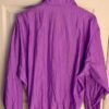 GK WARM UP JACKET ADULT LARGE PURPLE CRINKLE NYLON GYMNASTIC CHEER OUTDO0RS Sz L - Image 3