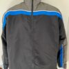 GK WARM UP JACKET UNISEX ADULT SMALL BLACK GRAY IRIDESCENT GYMNASTICS CHEER Sz S - Image 2
