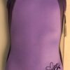 NASTIA LIUKIN GK CHILD MEDIUM LILAC N/S PURPLE FOIL JA GYMNASTS TANK LEOTARD CM