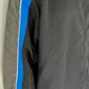 GK WARM UP JACKET UNISEX ADULT SMALL BLACK GRAY IRIDESCENT GYMNASTICS CHEER Sz S - Image 4