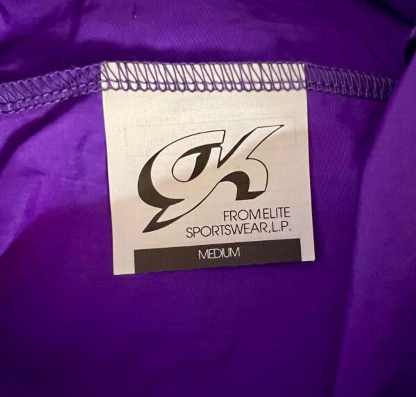 GK SHANNON MILLER BOXERS YOUTH MEDIUM PURPLE SUPPLEX GYMNASTS CHEER SHORTS Sz M - Image 6