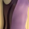 NASTIA LIUKIN GK CHILD MEDIUM LILAC N/S PURPLE FOIL JA GYMNASTS TANK LEOTARD CM - Image 3