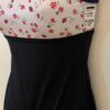 GK DANCE BIKETARD ADULT SMALL LADYBUG FLORAL FOIL PRINT WORKOUT GYM TANK Sz AS - Image 4