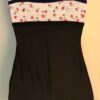 GK DANCE BIKETARD ADULT SMALL LADYBUG FLORAL FOIL PRINT WORKOUT GYM TANK Sz AS - Image 6