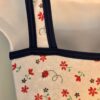 GK DANCE BIKETARD ADULT SMALL LADYBUG FLORAL FOIL PRINT WORKOUT GYM TANK Sz AS - Image 7
