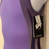 NASTIA LIUKIN GK CHILD MEDIUM LILAC N/S PURPLE FOIL JA GYMNASTS TANK LEOTARD CM - Image 5