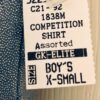 GK COMPETITION SHIRT SINGLET CHILD X-SMALL BLUE HOLOGRAM TRAD LEG CUT Sz CXS - Image 5