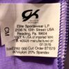 NASTIA LIUKIN GK CHILD MEDIUM LILAC N/S PURPLE FOIL JA GYMNASTS TANK LEOTARD CM - Image 10