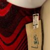 GK ELITE JAZZ TOP CHILD LARGE RED BLACK VELVET SLING STYLE DANCE CHEER GYM SZ L - Image 6
