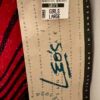 GK ELITE JAZZ TOP CHILD LARGE RED BLACK VELVET SLING STYLE DANCE CHEER GYM SZ L - Image 7