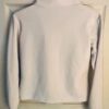 GK WHITE WARM UP JACKET ADULT SMALL L/S ZIP UP  BRUSH TRICOT SKATE GYMNASTICS S - Image 5