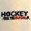 THE AUSSIE T CO "HOCKEY" GRAPHIC UNISEX ADULT SMALL SSLV WHITE COTTON T-SHIRT S - Image 5