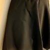 GK FAUX WRAP SKIRT WOMENS LARGE BLACK GEORGETTE FOIL WAIST DANCE BALLET Sz L NWT - Image 4