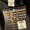 GK FAUX WRAP SKIRT WOMENS LARGE BLACK GEORGETTE FOIL WAIST DANCE BALLET Sz L NWT - Image 8