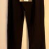 GK DANCE CHILD MEDIUM BLACK COTTON/SPANDEX JEWELED CUFFED JAZZ DRESS PANTS SZ M - Image 3