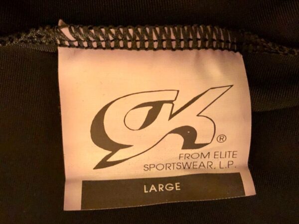 GK ELITE DANCE JAZZ LADIES LARGE BLACK VELVET CUFFED DANCE JAZZ PANTS Sz AL NWT! - Image 5