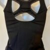 GK DANCE JAZZ ADULT SMALL BLACK MICROFIBER NYLON/SPANDEX TANK TOP Sz AS NWT! - Image 4