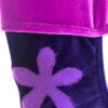 GK ICE FIGURE SKATE PURPLE VELVET ADULT SMALL SLVLS FLORAL IRIDESCENT DRESS AS - Image 8