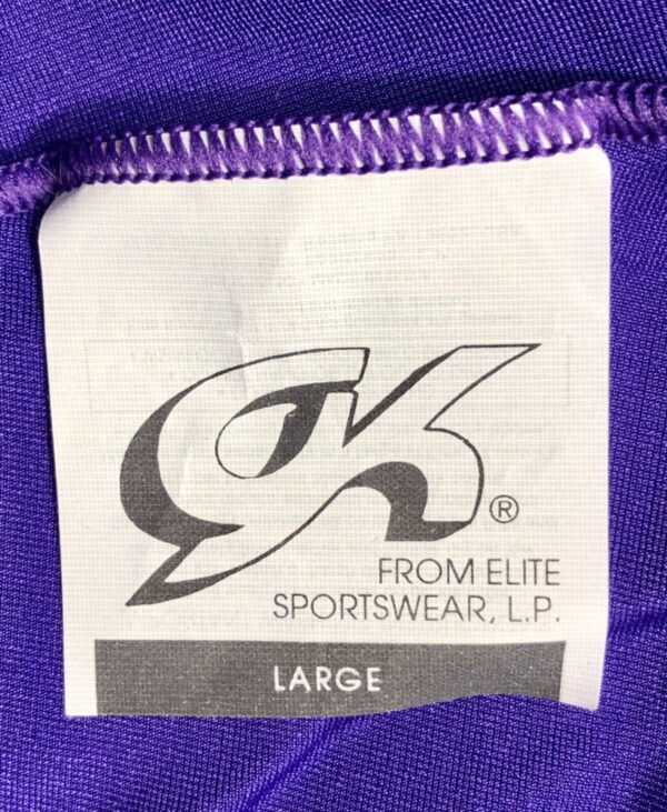 GK CHILD LARGE PURPLE COMPETITION GYMNASTICS RUNNERS FITNESS SHORTS CL - Image 6