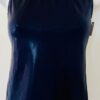 GK DANCE CHEER ADULT SMALL NAVY MYSTIQUE SLVLS RACERBACK TANK TOP Sz AS NWT!