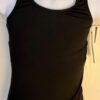 GK CHEER TOP CHILD LARGE BLACK OPEN RACERBACK DRYTECH TECHMESH ATHLETICS SZ L