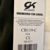GK CHEER TOP CHILD LARGE BLACK OPEN RACERBACK DRYTECH TECHMESH ATHLETICS SZ L - Image 13