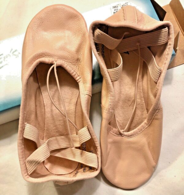 LEO'S BALLET SHOES ADULT SIZE 5.5 LEATHER ENSEMBLE Sz 5.5 LS2003L NEW IN BOX! - Image 2