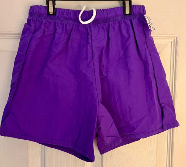 GK BOXERS YOUTH MEDIUM PURPLE SUPPLEX GYMNASTS CHEER WORKOUT TRAINING SHORTS M - Image 4