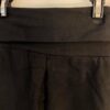 GK DANCE JAZZ CHILD SMALL BLACK COTTON/SPANDEX FOLD-OVER WAISTBAND PANTS SZ S - Image 3