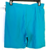 GK BLUE ADULT SMALL MINI WORKOUT SHORTS NYLON/SPANDEX GYMNASTIC DANCE CHEER AS - Image 3