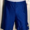 GK CHILD SMALL MINI WORKOUT SHORTS ROYAL NYLON/SPANDEX GYMNASTICS DANCE CHEER CS