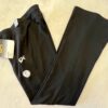 GK WARM UP JUNIOR LG 10-12 BLACK COTTON/POLY FORM FIT GYM CHEER SPORT PANT J10+