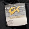 GK WARM UP JUNIOR LG 10-12 BLACK COTTON/POLY FORM FIT GYM CHEER SPORT PANT J10+ - Image 3