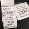 GK WARM UP JUNIOR LG 10-12 BLACK COTTON/POLY FORM FIT GYM CHEER SPORT PANT J10+ - Image 10